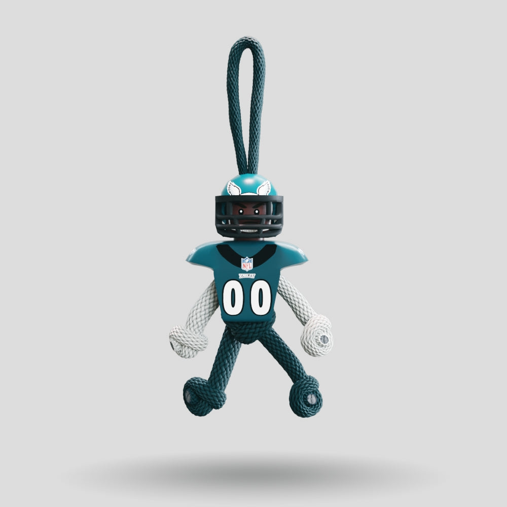 Philadelphia Eagles Paracord Buddy Keychain