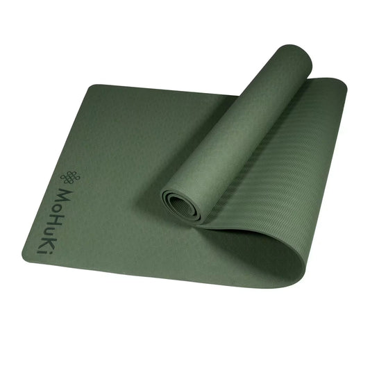 Mohuki Yoga Mat TPE - 6mm (Olive Green)